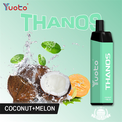 14ml Yuoto Thanos 5000 stößt die Wegwerf-wieder aufladbare Batterie-Art C Vape 650mAh luft
