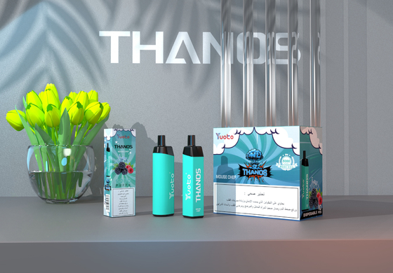 Yuoto Thanos 5000 stoßen Zigaretten-Hülsengroßhandelssystem des Wegwerf-Nikotin-langlebiges Zerstäubers e Vape 5% luft