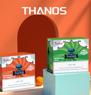 Thanos 5000 stößt wieder aufladbare Wegwerf-Vape Pen Shenzhen E Zigarette 14mL 650mAh luft