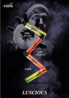 Yuoto köstliches elektronisches des Zigaretten-8ml E flüssiges Hülsen-Mango-Wegwerfeis Hülsen-Patronen-Zerstäuber-E Vape