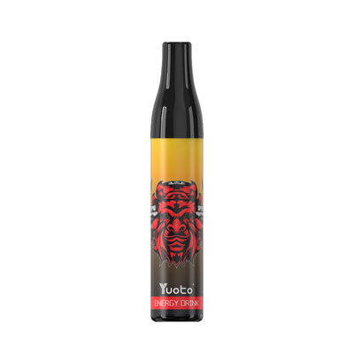 Hauche 2ml Wegwerf- E der Mesh Coil Yuoto Vape Energy-Getränk-Flaschen-600 Cig Massen-20mg 400mAh