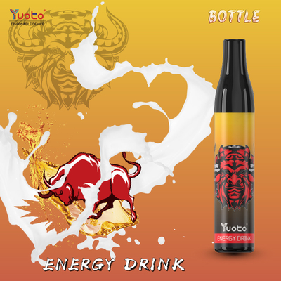 Hauche 2ml Wegwerf- E der Mesh Coil Yuoto Vape Energy-Getränk-Flaschen-600 Cig Massen-20mg 400mAh