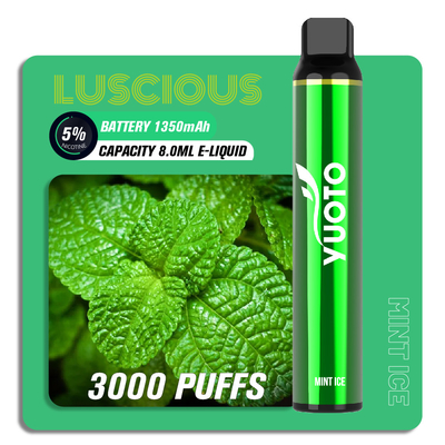 Soem-ODM-Frucht-Aroma-Hauch-Stange Vape-Stift, 8ml 3000 Hauch Yuoto köstliches Wegwerf-Vape