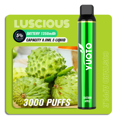Soem-ODM-Frucht-Aroma-Hauch-Stange Vape-Stift, 8ml 3000 Hauch Yuoto köstliches Wegwerf-Vape