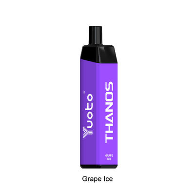 Hauch-Wegwerfflaschen-elektronische Zigarette Yuoto Vape des Fabrik-Großhandel-5000 wieder aufladbare Batterie 650mAh