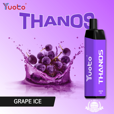 Flüssigkeit 0% 2% 5% Nic Salt 5000 Hauche Yuoto Thanos Disposable Pods Kit System 50ml E