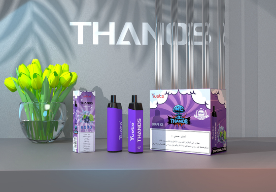 Wiederaufladbarer Wegwerf-Vape-Stift Yuoto Thanos 14ml 5000 Puffs Mesh Coil Elf Lost Bar Mary