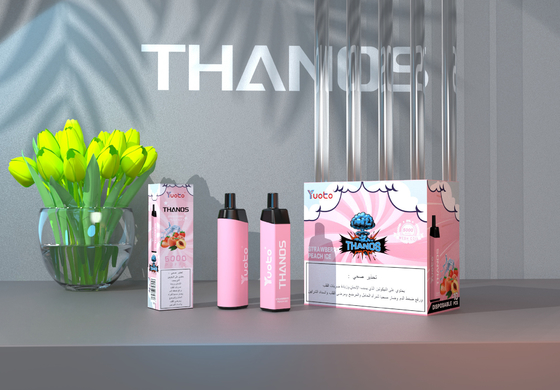 Wiederaufladbarer Wegwerf-Vape-Stift Yuoto Thanos 14ml 5000 Puffs Mesh Coil Elf Lost Bar Mary