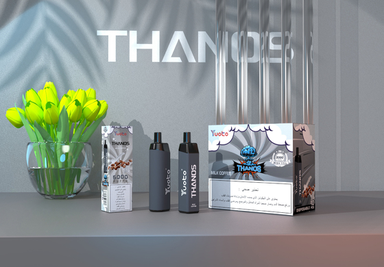 5000 Puffs Yuoto Thanos Einweg-Vape Fruchtgeschmack E-Liquid 14ml Vape Pod Pen Saudi Arabisch