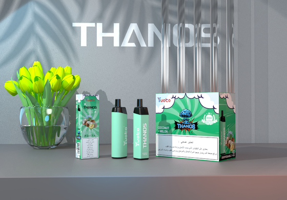 Wegwerf-Vape Pen Thanos 5000puffs 19 Aromen Yuoto stoßen plus Salz-Nikotin Ecig XXL 0%/2%/5% Großhandels-Soem luft