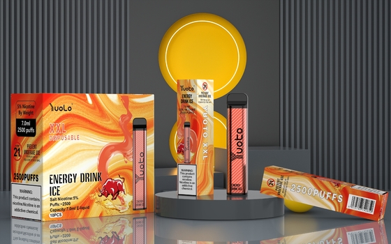 Yuoto Wegwerf-Vape XXL 2500 stößt Gerät eine Vielzahl von Aromen luft