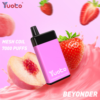 ODM 7000 stößt Yuoto Beyonder Wegwerf-Vape 25 mg/ml 15 Mischaroma luft
