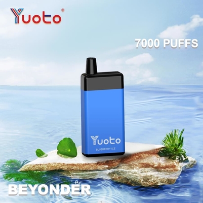 Original Yuoto Einweg-Vape Beyonder 7000 Puffs Wiederaufladbare Mesh Coil 15 Aromen Original
