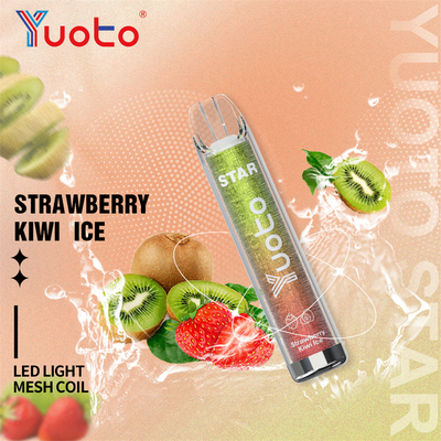 LED glänzen Hauche Wegwerf-Vapes Yuoto-Stern-3000 mit 5% Nikotin 16 Hotsell-Aromen
