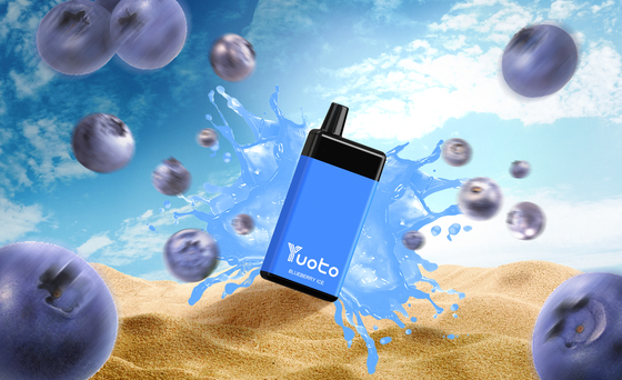 Entdecken Sie die Leistung von Yuoto 7000 Puffs Vape 900mAh Batterie und 7000 Puffs