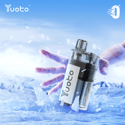 Kunststoff-AL Yuoto 5000 Puffs Vape mit Mesh Coil Widerstand für große Wolken