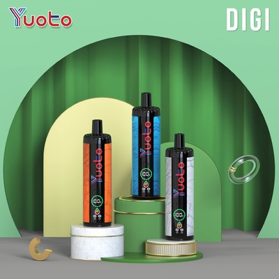 Einweg-Dampf-Plastik-AL 850mAh 15000 Puffs Einstellbarer Luftstrom 23 Geschmacksrichtungen DualMesh-Spule