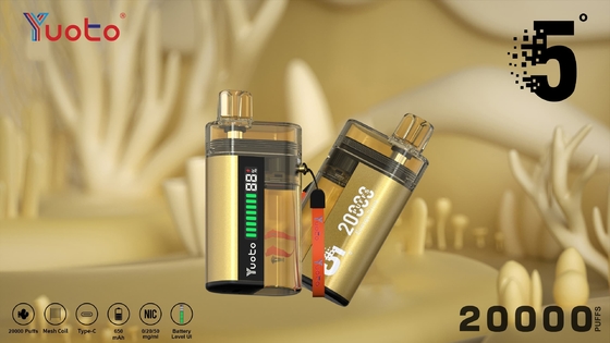 Leistung 10-12W Kunststoff AL 5000 Züge Vape Top-Auswahl für Dampf-Enthusiasten
