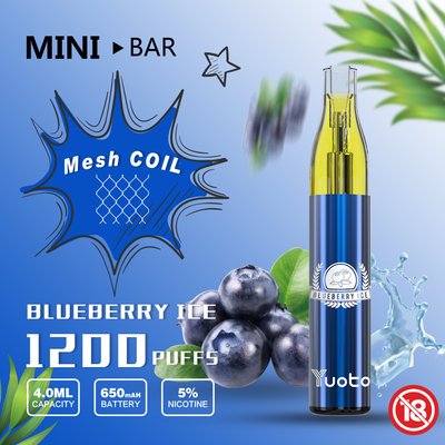 Flüssigkeit 1200 4ml E stößt Vape-Maschen-Spule 16 Aromen mit 5% Nikotin luft