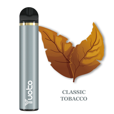 950mah Batterie Yuoto Wegwerf-Vape 1500puff 5% Nictione