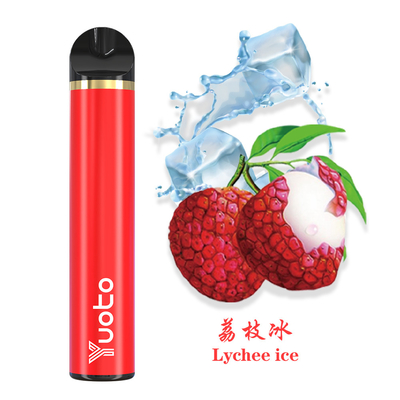950mah Batterie Yuoto Wegwerf-Vape 1500puff 5% Nictione