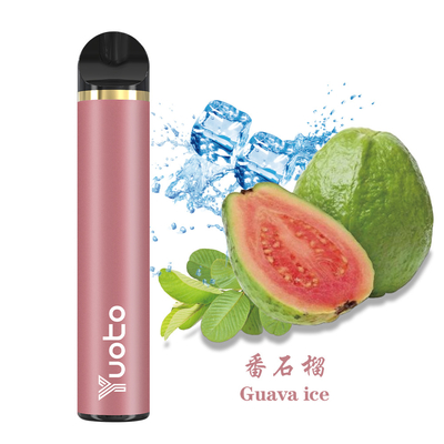 5ml 1500+ stößt YUOTO Wegwerf-Vape Batterie der Hülsen-Ausrüstungs-950mah luft