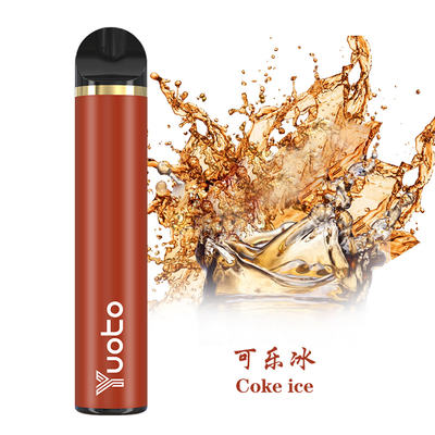 5ml 1500+ stößt YUOTO Wegwerf-Vape Batterie der Hülsen-Ausrüstungs-950mah luft