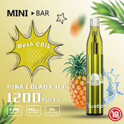 ODM 1200 stößt Vape, Dampf Salz des Nikotins 5 für e-Cigs-Partei luft