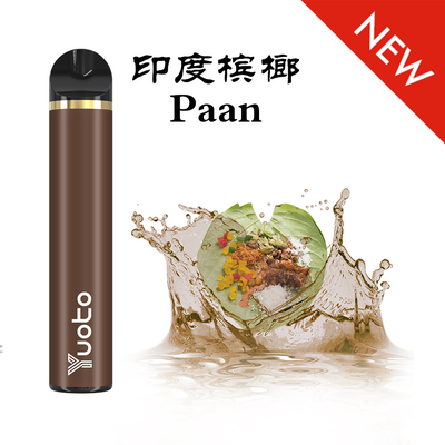 Yuoto-Marke -1500puffs kundenspezifisches Wegwerf-vapes 23 Zerstäuberhauch-Stange vape Aromas 900mAh 5.0ml elektronisches Wegwerf