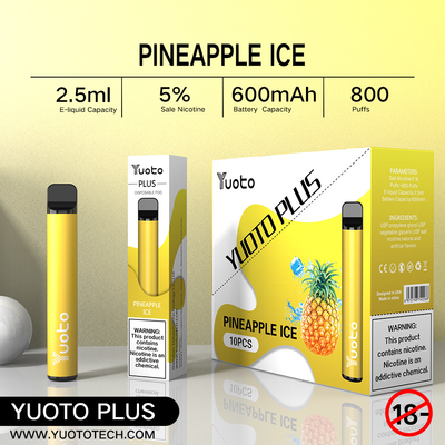Yuoto plus 800 aroma-Blaubeerhimbeererdbeere der Hauch-E der Zigaretten-32g 11 Misch
