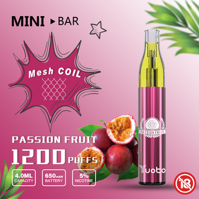 Flüssigkeit 1200 4ml E stößt Vape-Maschen-Spule 16 Aromen mit 5% Nikotin luft