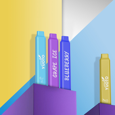 YUOTO Smart 600 stößt Vape 2ML E Juice Capacity With 12 Aromen luft