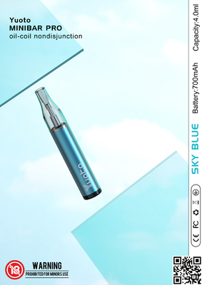 Kompakter nachfüllbarer Behälter Hülse Vape Pen With Transparent Visible Oil