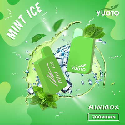 Yuoto Mini Box 700 Hauche 15 würzt Minzen-Eis Maskking-Marke Mongo Ice 2,3 ml Juice Capacity You Deserve It