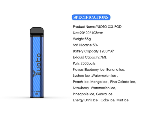 23 Aroma-Zerstäuber Pen Kit, PC Vape Pen Pod System SS304 PCTG