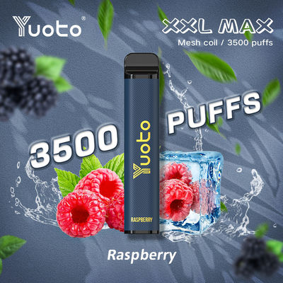 XXL Yuoto Einweg-Vape MAX 3500 Puffs Gerät Geschmack 9 ml
