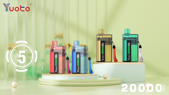 Verbessern Sie Ihr Vaping-Erlebnis mit YUOTO Einweg-Vape-Stift 850mAh Batteriekapazität DualMesh Coil