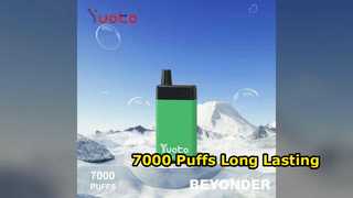 Yuoto Beyonder 7000 Puffs wiederaufladbares Gerät