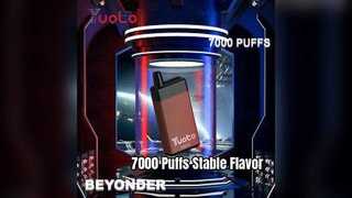 Yuoto Beyonder 7000 Puffs Stabiler Geschmack